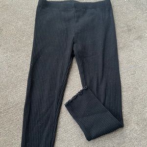 Little girls ribbed old navy leggings